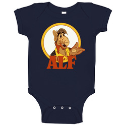 Alf Retro 80s Tv Show Baby One Piece Alf Retro 80s Tv Show Baby One Piece