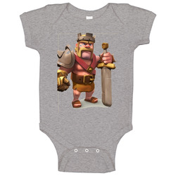 Barbarian King Clash If Clans New Baby One Piece Barbarian King Clash If Clans New Baby One Piece