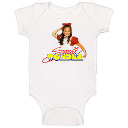 Small Wonder 80s Tv Show Baby One Piece Small Wonder 80s Tv Show Baby One Piece