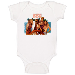 Captain Ron Kurt Russell Comedy Music Baby One Piece Captain Ron Kurt Russell Comedy Music Baby One Piece