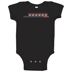 Pokemon Trainer Pokeball Belt Video Game Baby One Piece Pokemon Trainer Pokeball Belt Video Game Baby One Piece