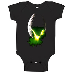 Alien Movie Baby One Piece Alien Movie Baby One Piece