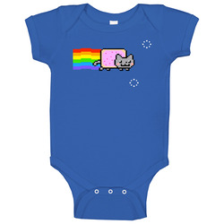 Nyan Cat You Tube Lost In Space Baby One Piece