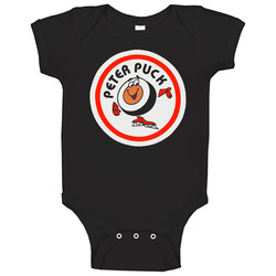 Peter Puck Hockey Night In Canada Baby One Piece Peter Puck Hockey Night In Canada Baby One Piece