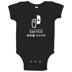 Nintendo Switch Japanese Inspired Baby One Piece Nintendo Switch Japanese Inspired Baby One Piece