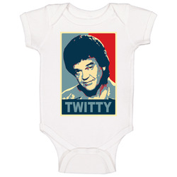 Conway Twitty Retro Country Music Baby One Piece Conway Twitty Retro Country Music Baby One Piece