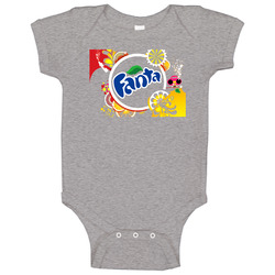 Fanta Classic Soda Drink Baby One Piece Fanta Classic Soda Drink Baby One Piece