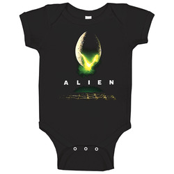 Alien Sci Fi Cult Movie Baby One Piece Alien Sci Fi Cult Movie Baby One Piece
