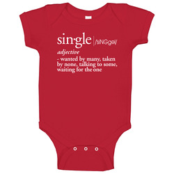 Single Definition Tee Baby One Piece Single Definition Tee Baby One Piece