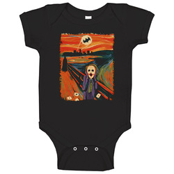 Batman Joker Scream Baby One Piece Batman Joker Scream Baby One Piece