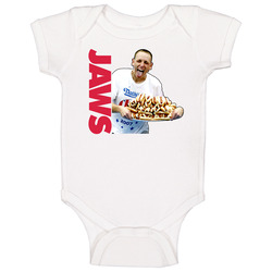 Joey Jaws Chestnut Hot Dog Eating Food Baby One Piece Joey Jaws Chestnut Hot Dog Eating Food Baby One Piece