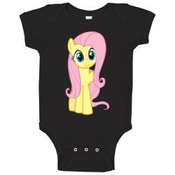My Little Pony: Friendship Is Magic Fluttershy Baby One Piece My Little Pony: Friendship Is Magic Fluttershy Baby One Piece