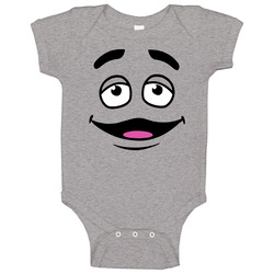 Grimace Grimus Mcdonalds Food Funny Baby One Piece Grimace Grimus Mcdonalds Food Funny Baby One Piece