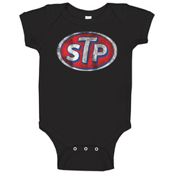 Stp Black Distressed Baby One Piece Stp Black Distressed Baby One Piece