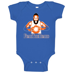 Fear The Beard James Haden Okc Oklahoma Baby One Piece Fear The Beard James Haden Okc Oklahoma Baby One Piece