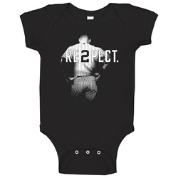 Derek Jeter Re2pect Legend Baseball Greatest Short Stop New York Baby One Piece Derek Jeter Re2pect Legend Baseball Greatest Short Stop New York Baby One Piece