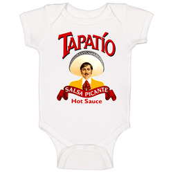 Tapatio Hot Sauce Mexico Mexican Picante Salsa Baby One Piece Tapatio Hot Sauce Mexico Mexican Picante Salsa Baby One Piece