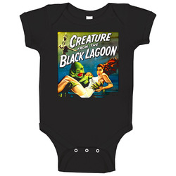 Creature From The Black Lagoon Movie Baby One Piece Creature From The Black Lagoon Movie Baby One Piece