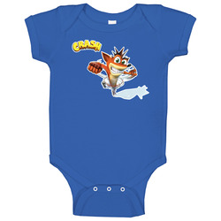 Crash Bandicoot Video Game Baby One Piece Crash Bandicoot Video Game Baby One Piece