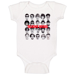 Talking Heads 80s Retro Alternative Rock Music Baby One Piece Talking Heads 80s Retro Alternative Rock Music Baby One Piece