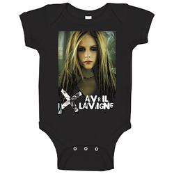 Avril Lavigne Music Punk Rock Canadian Baby One Piece Avril Lavigne Music Punk Rock Canadian Baby One Piece