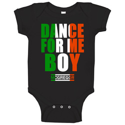Dance For Me Boy Flag Baby One Piece
