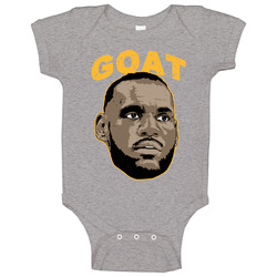 Lebron James Cleveland Basketball Player Goat Baby One Piece Lebron James Cleveland Basketball Player Goat Baby One Piece