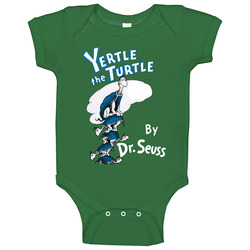 Yertle The Turtle Dr Seuss Baby One Piece Yertle The Turtle Dr Seuss Baby One Piece
