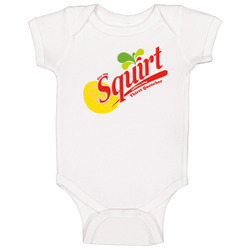 Squirt Grapefruit Flavored Soft Drink Soda Pop Baby One Piece Squirt Grapefruit Flavored Soft Drink Soda Pop Baby One Piece