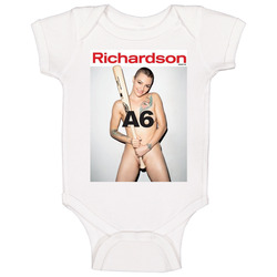 Belladonna Richardson Magazine Cover Porn Star Baby One Piece Belladonna Richardson Magazine Cover Porn Star Baby One Piece