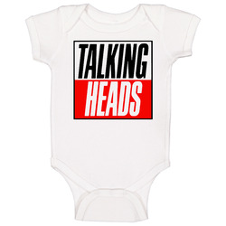 Talking Heads Retro New Wave Music Baby One Piece Talking Heads Retro New Wave Music Baby One Piece