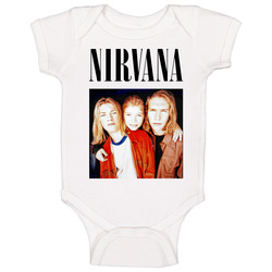 Funny Nirvana Hanson Mashup 90's Pop Punk Band Fan V2 Baby One Piece Funny Nirvana Hanson Mashup 90's Pop Punk Band Fan V2 Baby One Piece