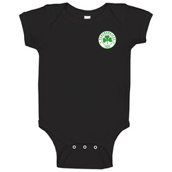 Panathinaikos Greek Soccer Left Chest Baby One Piece Panathinaikos Greek Soccer Left Chest Baby One Piece