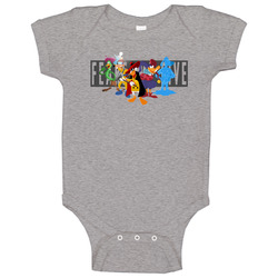 Darkwing Duck Fearsome Five Baby One Piece Darkwing Duck Fearsome Five Baby One Piece