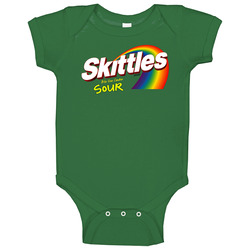 Skittles Sour Candy Baby One Piece Skittles Sour Candy Baby One Piece