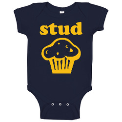 Stud Muffin She's Out Of My League Baby One Piece Stud Muffin She's Out Of My League Baby One Piece