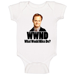What Would Niles Do Frasier Baby One Piece What Would Niles Do Frasier Baby One Piece