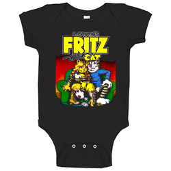 Fritz The Cat Baby One Piece Fritz The Cat Baby One Piece
