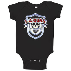L A Guns Metal 80s Band Music Baby One Piece L A Guns Metal 80s Band Music Baby One Piece