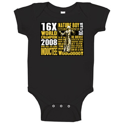 The Nature Boy Ric Flair Woooo Wrestling Baby One Piece The Nature Boy Ric Flair Woooo Wrestling Baby One Piece