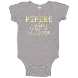 Pepere L'homme Le Mythe La Legende Baby One Piece