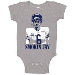 Smokin Jay Cutler Chicago Football Quarterback Vanderbilt Baby One Piece