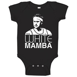 Brian Scalabrine White Mamba Baby One Piece Brian Scalabrine White Mamba Baby One Piece