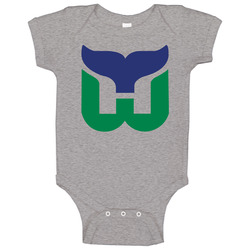 Vintage Nhl Hartford Whalers Baby One Piece