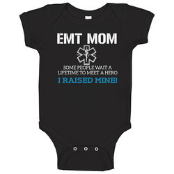 Emt Mom Baby One Piece Emt Mom Baby One Piece