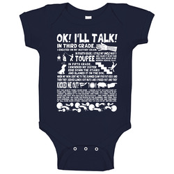Goonies white design Baby One Piece Goonies white design Baby One Piece