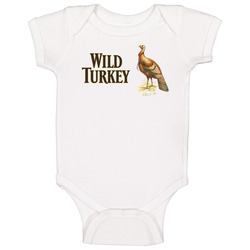 Wild Turkey Whiskey Alcohol Booze Baby One Piece Wild Turkey Whiskey Alcohol Booze Baby One Piece
