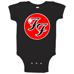 Foo Fighters Baby One Piece Foo Fighters Baby One Piece