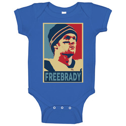 New Free Tom Brady Tee Baby One Piece