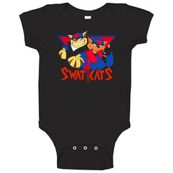 Swat Kats Retro Cartoon Baby One Piece Swat Kats Retro Cartoon Baby One Piece